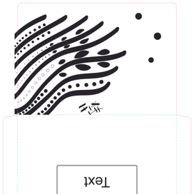 Рисунок для макета конверта