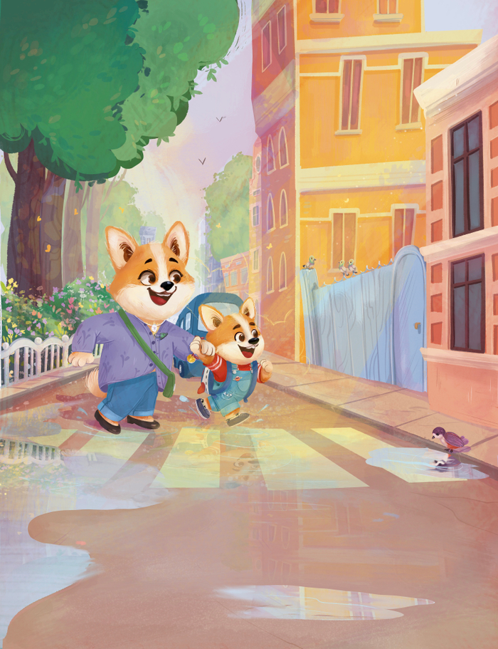 Корги по имени Мартин