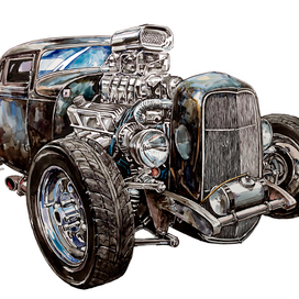 rat rod, автомобиль