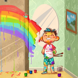 Юный художник