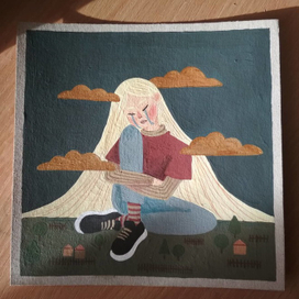 Девушка-великан