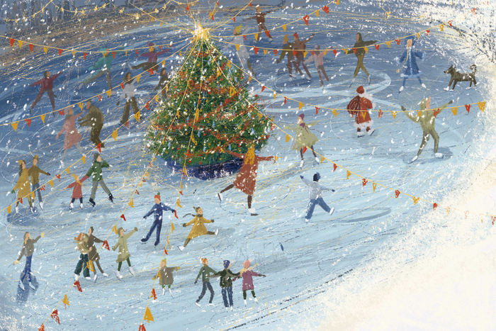 Иллюстрация у книге "Секрет деда Мороза" Voicebook