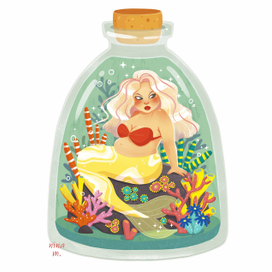 Русалка в банке