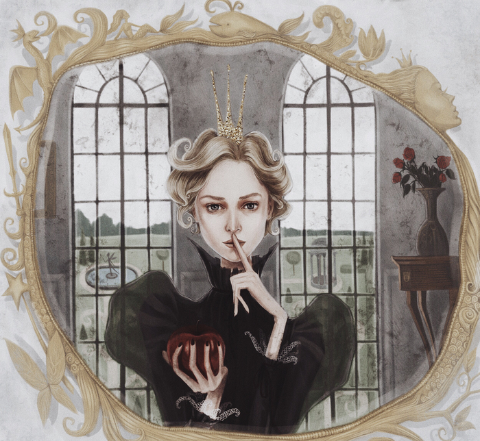 Иллюстрация к Белоснежке