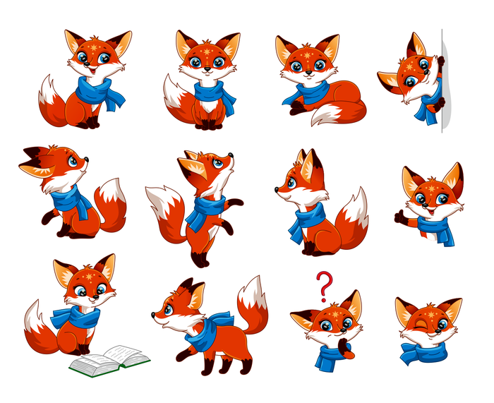 Персонаж для детского учебного пособия