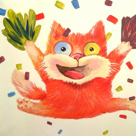 Серия котов для финансовой компании