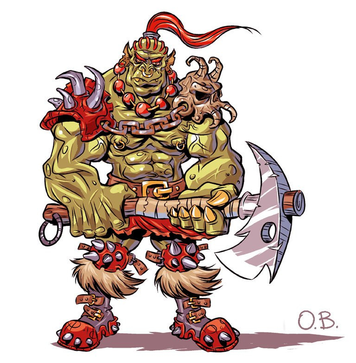 Грозный орк