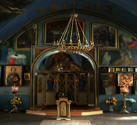 Декорации к спектаклю " Юнона и Авось " для ледового театра Елены Бережной 2013г.