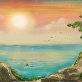 Морской пейзаж