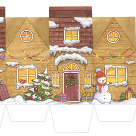 Новогодний домик. 