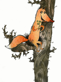про лису которая жила на дереве к сказке Tashi Moreno