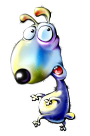 «Собачьи страхи» иллюстрация в журнал «Арбуз».