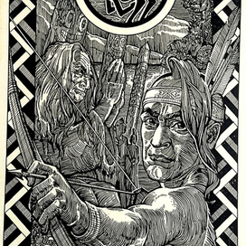 Ф. Купер.зверобой.