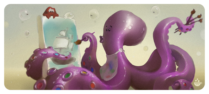 мои краски всегда с собой