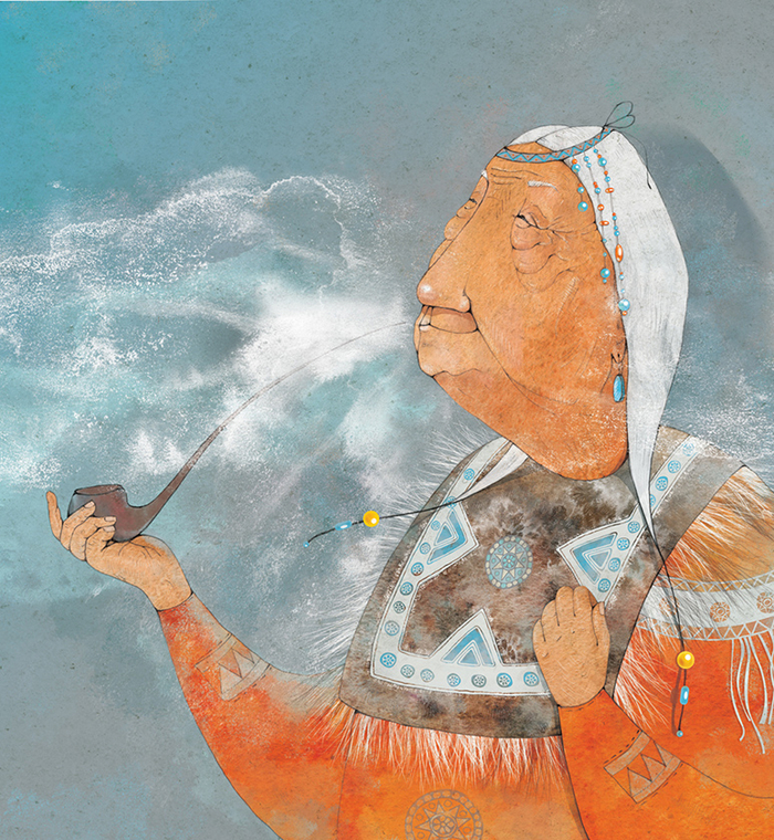 Сказка "Легенда о храбром богатыре Узоне и его возлюбленной Наюн"