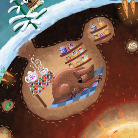 Медведь. Фрагмент