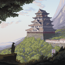 Японский замок