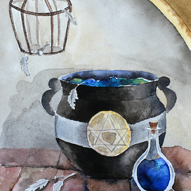 Котел бабы Яги.