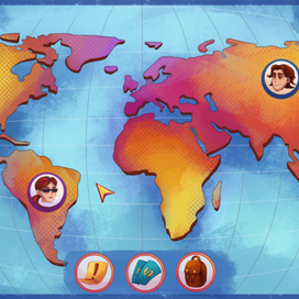 Карта перемещений