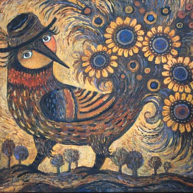 Тётушка осенняя птица