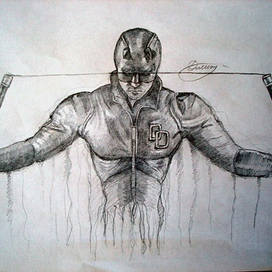 арт обычным карандашом.