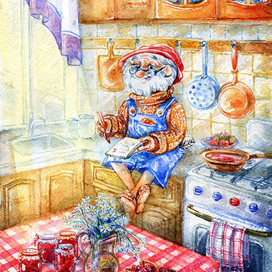 Домовой и малиновое варенье.