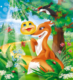 Иллюстрация к  обложке для серии раскрасок 2