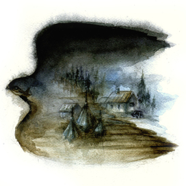 Осенний крик ястреба