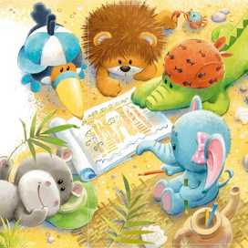 Что ты там нарисовала?