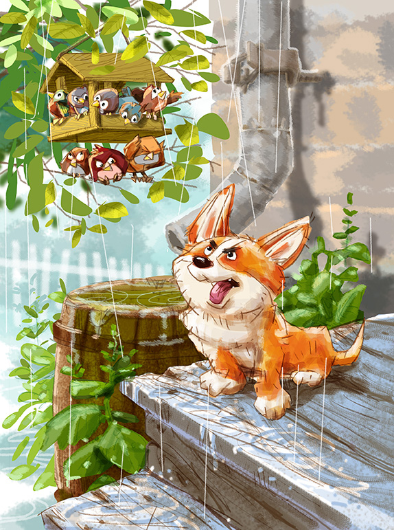 Когда в дождь все раздражает