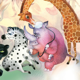 Зебра в крапинку