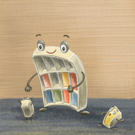 Кто живет на столе художника