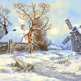 Зимний пейзаж