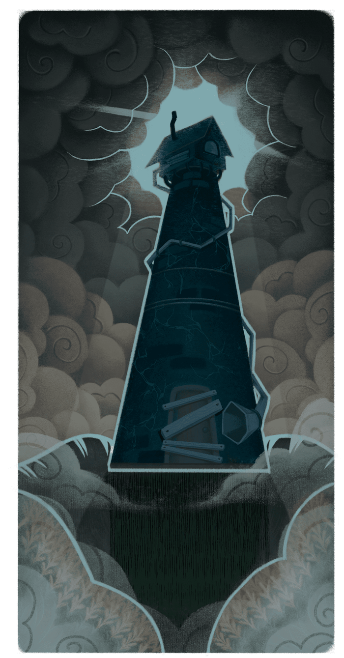 Иллюстрация к книге Доктора Сьюза "Lorax"