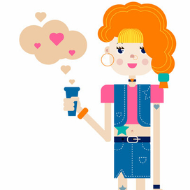 Кофейная девочка