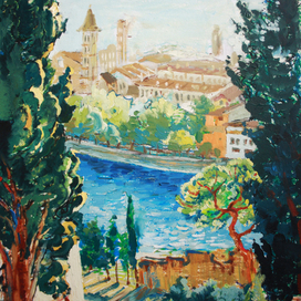 Пейзаж.Италия.Верона