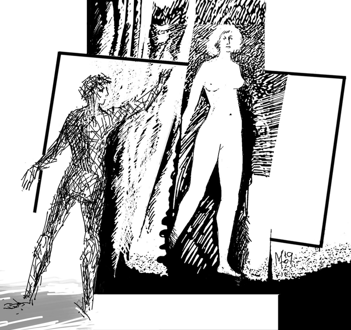 За работой в мастерской