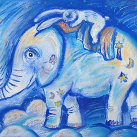 Зайка и слон