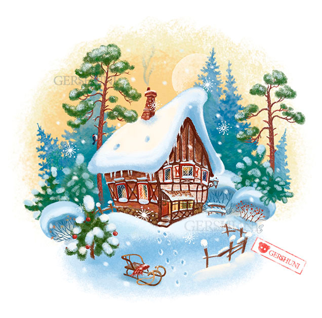 Снежная сказка.. snowy winter 