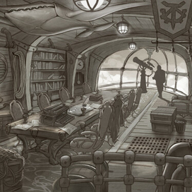 andrey-bubnov-room-steampunk-ship