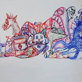 Дудл зверьки 