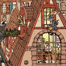 Карта сказок Г.-Х. Андерсена