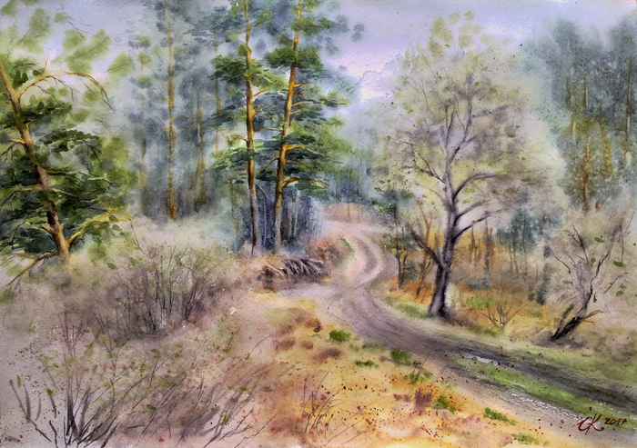 Лёгкое лесное пробуждение