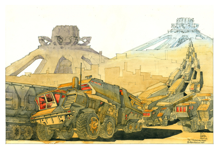 Блуждающая земля. Разворот 14.