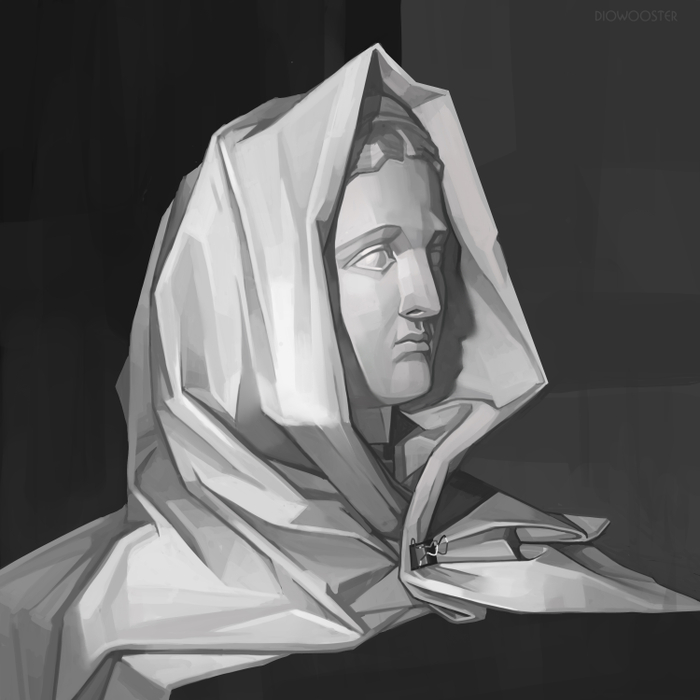 Леди в драпировке