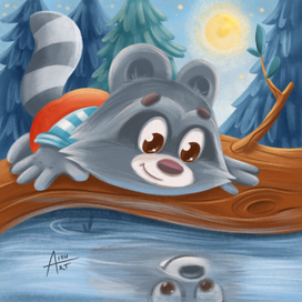 Крошка енот