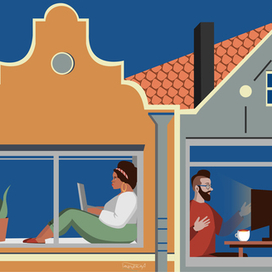 Окна Амстердама