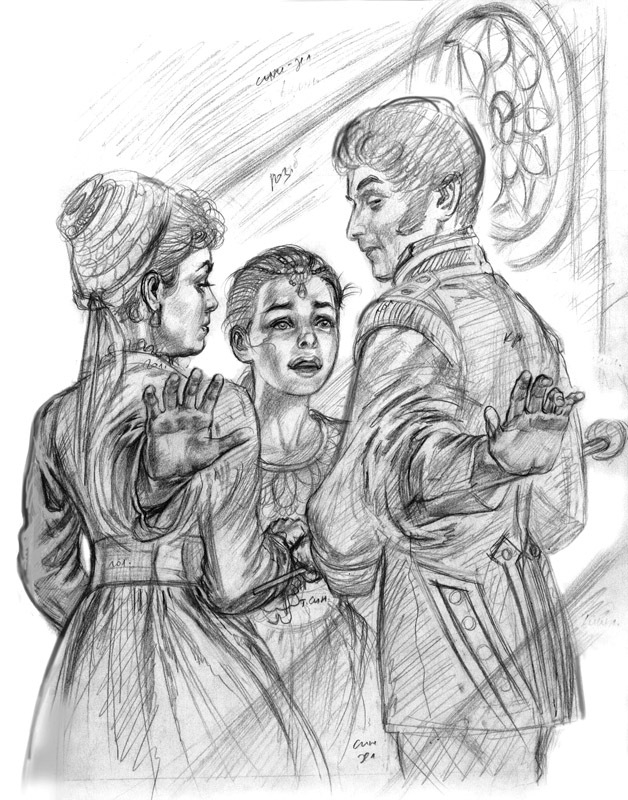 эскиз иллюстрации