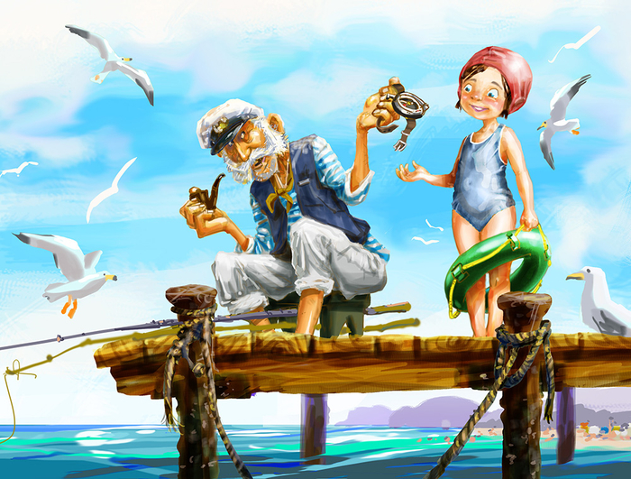 Курортная версия Красной Шапочки