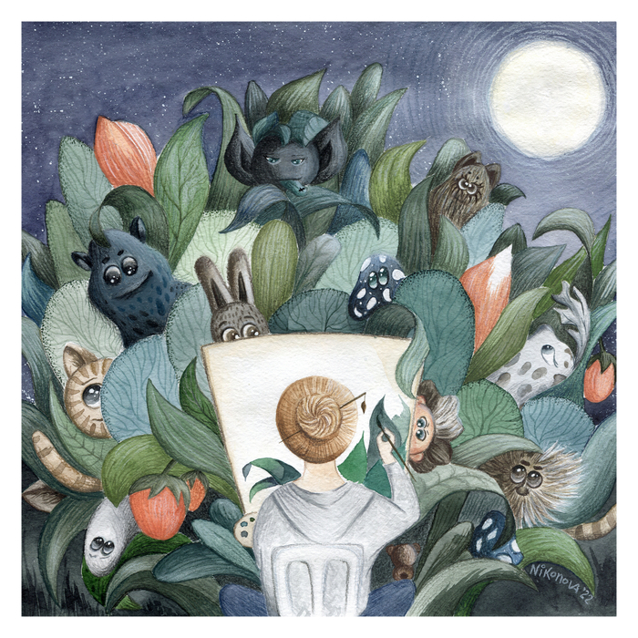 Сказки рождаются вечером